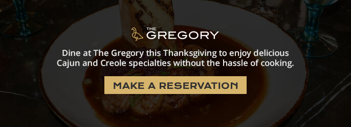 Visit The Gregory for Thanksgiving