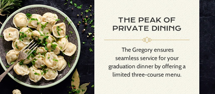 peak of private dining