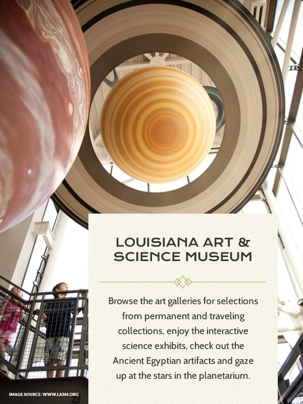 Louisiana art science museum