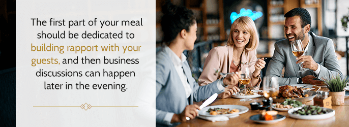 Use Proper Dining Etiquette 